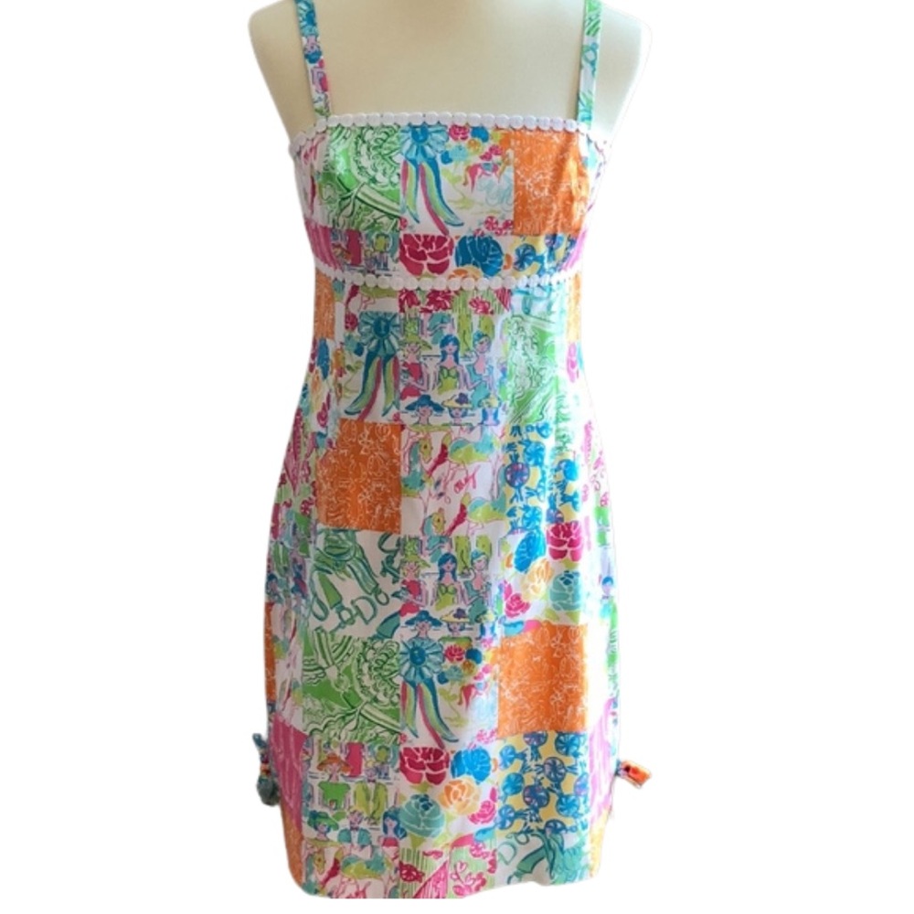 Lilly Pulitzer Originals Bel Air Dress - Carsons Grandstand Patch Print